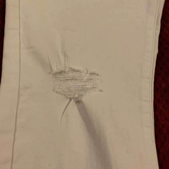 White mid rise skinny jeans - Picture 5 of 8